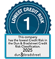 Dun & Bradstreet Lowest Credit Risk